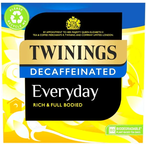 Twinings Everyday Tea Decaffeinated - 80 per pack