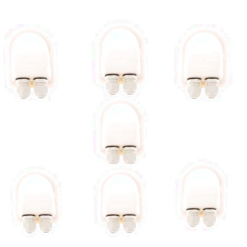 AAGAZA Ronyme ROOF White Cable Entry Gland Solar Panel Aerial Motorhome Camper, White, 7/213 (Color : Branco, Size : 7)