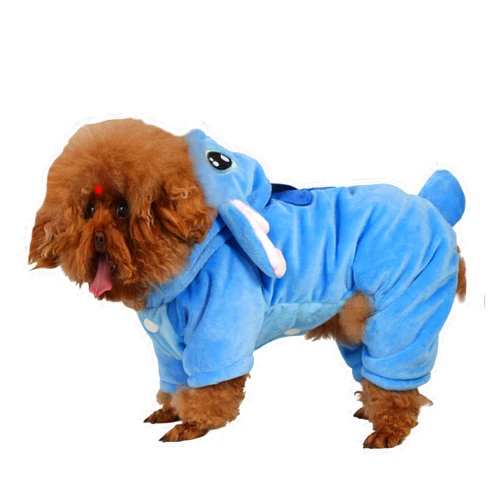 Nekewe Pet Costume Dog Hoodies Pet Xmas Pajamas Outfit, Pet Coat for Small Medium Large Dogs Cats Winter Cartoon Coat for Party Halloween Christmas