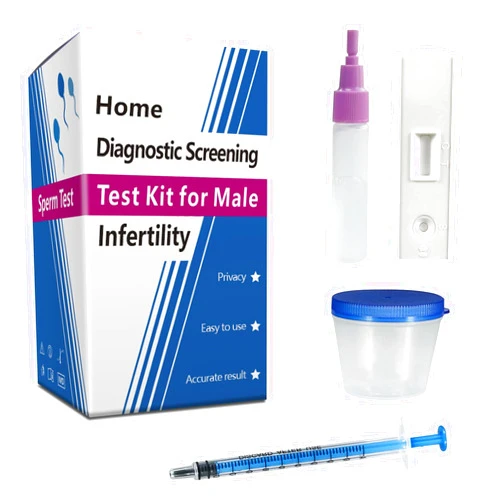 SmileWellness Trak Plus Male Fertility Testing System Fertility Home Test Kit for Men- Shows Normal or Low Sperm Count- Easy to Read Results-Convenient, Accurate, Private