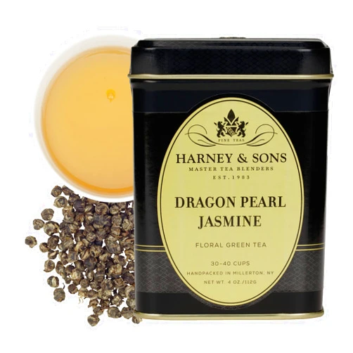 Harney & Sons Dragon Pearl, Jasmine Tea, 4 oz (112 g), Harney & Sons