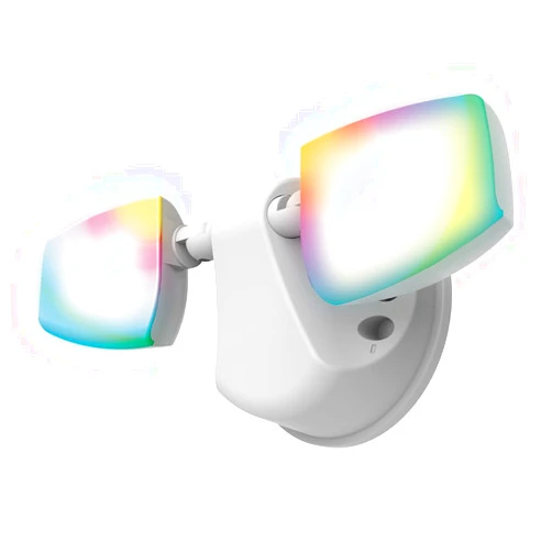 Halo ESF WiZ Smart Non-Motion Security Flood Light180-Watt Equivalent 2200 Lumens White