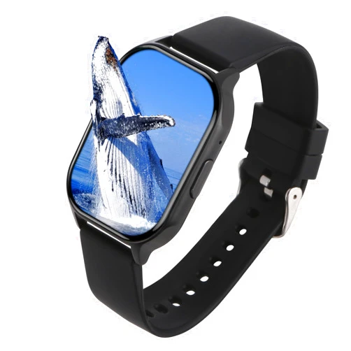 Saintland Smart Watch for Android Phones iPhone Compatible 1.7''Full Touch Screen Call Receive/Dial Smartwatch Fitness Tracker with Music, Blood Oxygen, Heart Rate and Sleep Monitor for Women Men