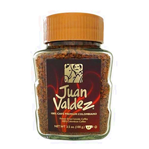 Juan Valdez 3.5 oz Juan Valdez Freeze Dried Colombian Premium Coffee/Cafe Colombia