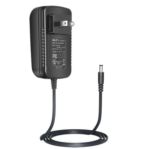 Security-01 AC to DC 24V 2A Power Supply Adapter, Plug 5.5mm x 2.1mm UL Listed FCC