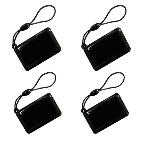 Hunnay IC Cards for Smart Door Lock, Hunnay 4 PCS 13.56MHz RFID Key Fobs for Smart Fingerprint Door Lock, Smart IC Cards for TTLock Smart Locks, Keyless Entry Smart Cards for Door Lock