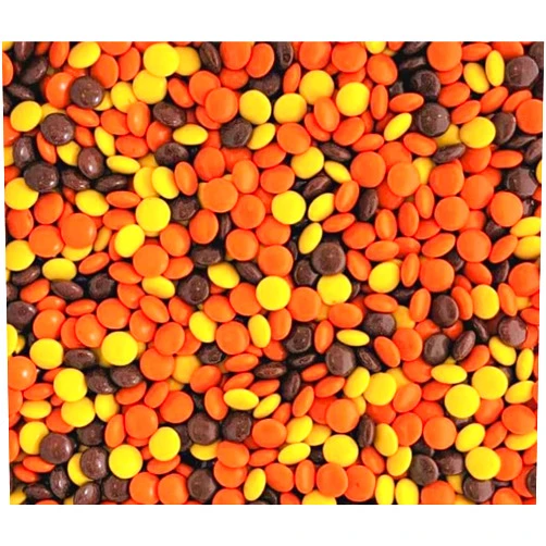 Tundras Peanut Butter ReesePieces Mini Candy in a Crunchy Shell Bulk 5 lbs