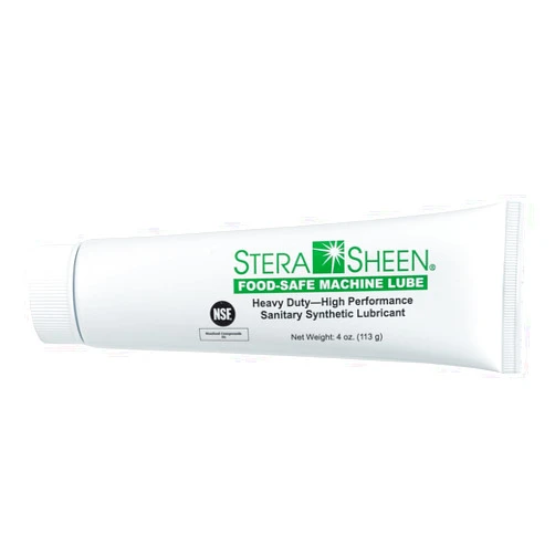 Stera Sheen - Food Safe Machine Lube - Heavy Duty, High Performance Sanitary Synthetic Lubricant - Clear Gel, Odorless, Tasteless - 4 oz Tube (1 Count)