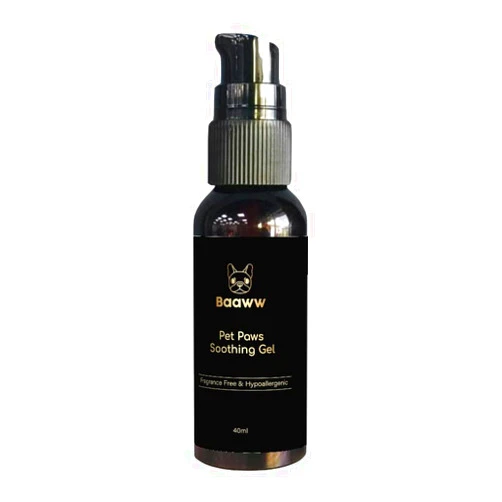 Baaww Paw Gel for Itch Relief | Hot Spot Treatment for Dogs & Cats | Dog Wound Care | Skin Yeast Infections, Ringworm, Cuts, Rashes (40 ML)