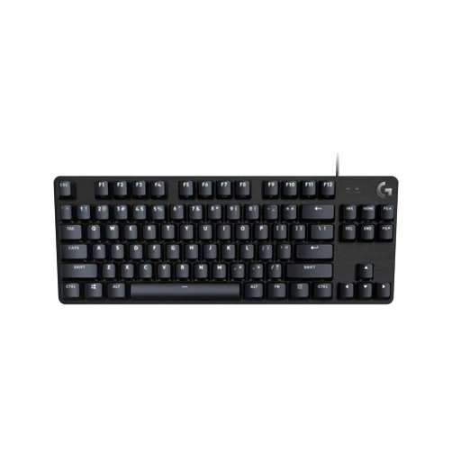 Logitech G413 TKL SE Mechanical Gaming Keyboard - Compact Backlit Keyboard with Tactile Mechanical Switches, Anti-Ghosting, Compatible with Windows, macOS - Black Aluminum