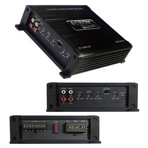 Orion Ztreet ZO2500.2 Car Amplifier - 1250 W RMS - 2500 W PMPO - 2 Channel - Class AB
