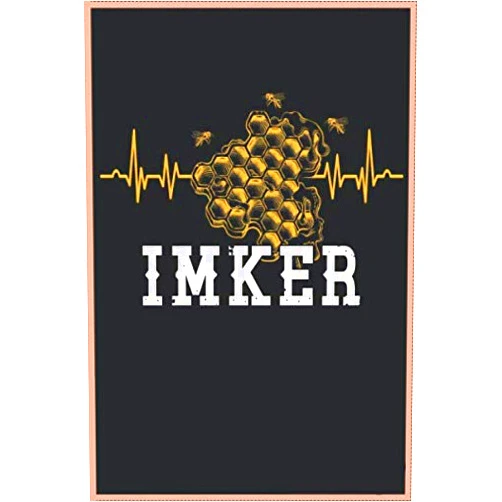 German Edition by Die Besten Bienen Imker Taschenbücher (Author) Herzschlag Imker Herzfrequenz 120 Seiten Kariert Imker Imkerei Bienen Honig Notizbuch A5 (6x9 Zoll) Heft - Geschenk Für Bienenzüchter Imker Bienenwaben Notizbuch (German Edition)