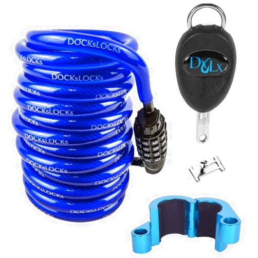 DocksLocks Deluxe SUP Paddleboard Anti-Theft Security System with Paddle Lock