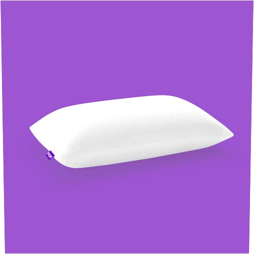 Purple Harmony Pillow - Standard Tall, Greatest Pillow Ever Invented, 360º Hex Grid & Talalay Latex Core - No Pressure Support, Stays Cool, Luxurious Comfort