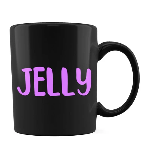 HALAM DECOR Peanut Butter & Jelly PB&J Matching Couple Halloween Costume Cup 11oz Black Mug