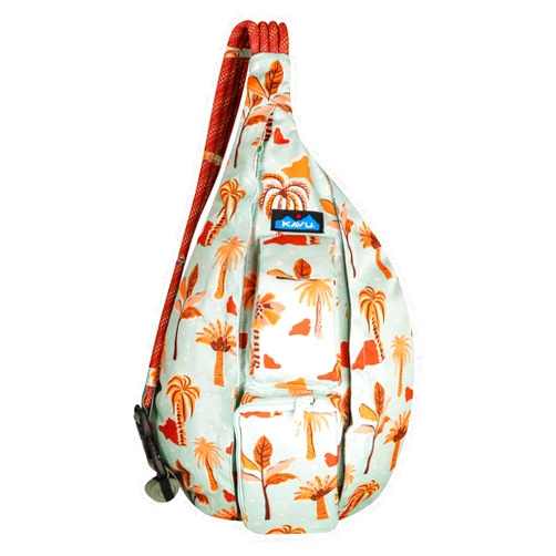 KAVU Original Rope Sling Bag with Adjustable Rope Shoulder Strap