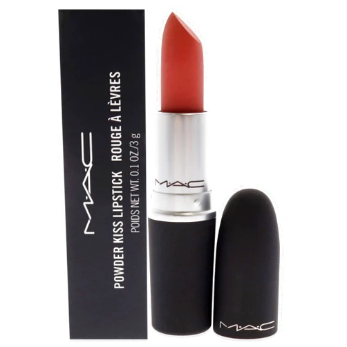 MAC Powder Kiss Lipstick - 314 Mull It Over by MAC for Women - 0.1 oz Lipstick