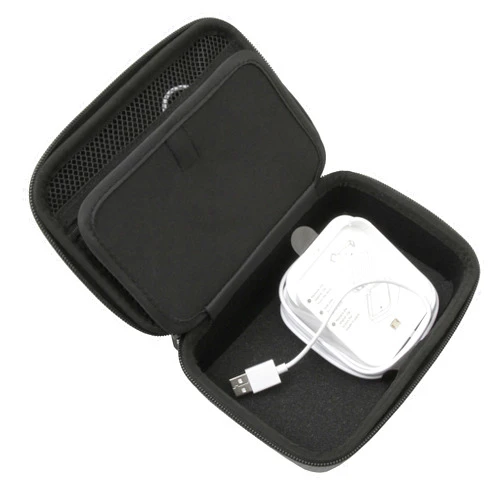CASEMATIX Portable Card Reader Case Compatible with Square Contactless Dock and Chip Reader Scanner Holds Dock, Chip Reader, USB Cables and Small Accessories, Case Only
