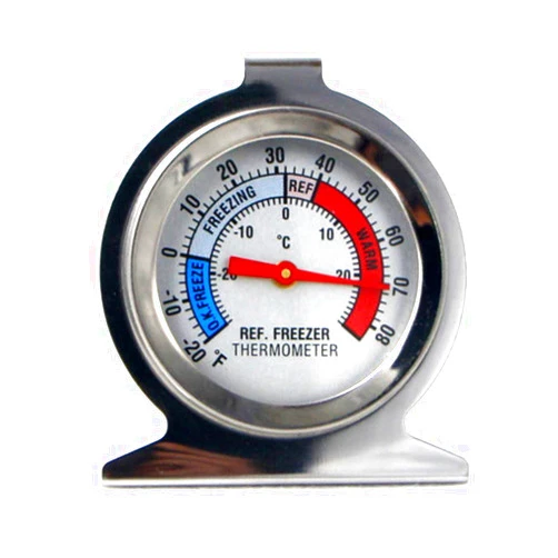 MGZY MG554zy0 1Pc Refrigerator Freezer Thermometer Fridge Dial Type Temperature Gauge Gadget 1Pc Refrigerator Freezer Thermometer Fridge Dial