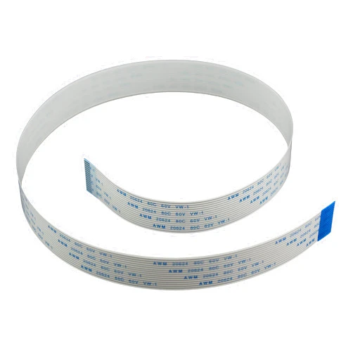 Generic Flex Flat Ribbon Extension Cable for Raspberry Pi Camera - White 60cm / 2 ft