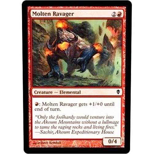 Magic The Gathering - Molten Ravager (138) - Zendikar