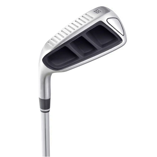 MAZEL Golf Pitching & Chipper Wedge,Right Handed,35,45,55 Degree Available for Men & Women,Improve Your Short Game (Left, Stainless Steel (Black Head), Regular, 55)