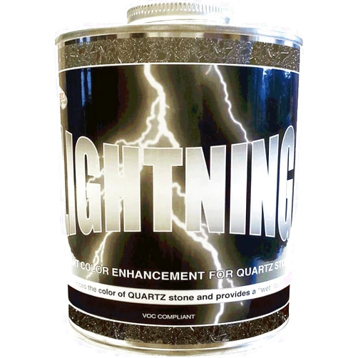 Superior Stone Products Superior Lightning Instant Stone Color Enhancement for Quartz Stone Half Pint (250ML)