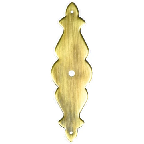 Laurey 22205 4-Inch X 1-Inch Classic Traditions Backplate, Antique Brass