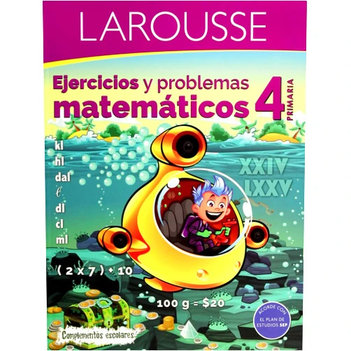 Spanish Edition by Larousse (Author) Ejercicios Matematicos 4 (Spanish Edition)