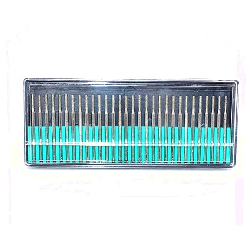 Goodxy 30Pcs/Set 2mm Diamond Drill Bit Kit for Jewelry, Beach, Sea Glass Shells, Gemstones Lapidary,ect#1
