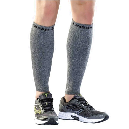 Zensah Running Leg Compression Sleeves - Shin Splint, Calf Compression Sleeve Men and Women