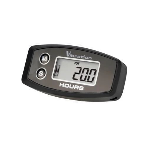 Runleader Digital Vibration Activated Hour Meter for Maintenance,Cordless Signal Detect for Garden Tractor Generator Compressor Motorcycle ATV Boat etc.