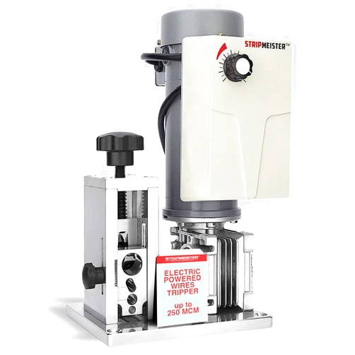 StripMeister E250 Wire Stripper Machine - Wire Stripping Machine For Electrical & Copper Wires, Electric Wire Stripping Machine Variable Speeds, Scrap Metal Stripping Made Easy