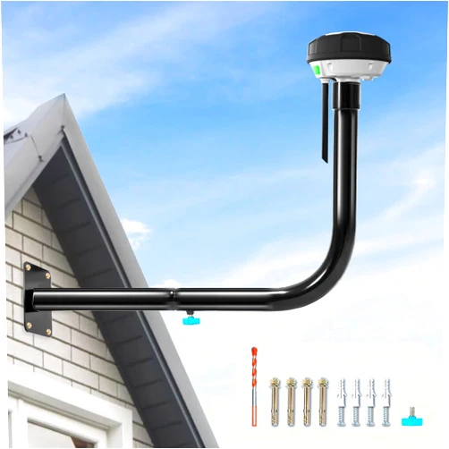 Zelvoro Wall Mount Kit for Mammotion Luba 2 AWD Series, for YUKA 1000 & 2000, for YUKA 1500(2024), for YUKA 2000(2024), Compatible with RTK Antenna (Not Compatible with Luba 2 Mini)