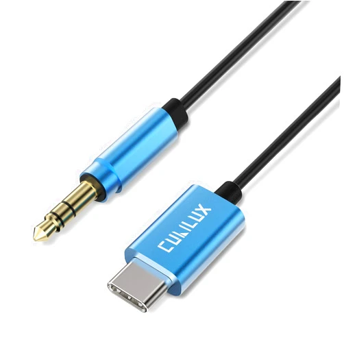 Cubilux USB C to 3.5mm Male Audio Cable with 96KHz/24bit DAC for Car Radio, Speaker, Type C to 1/8 inch Auxiliary Cord for Android Phone, Compatible with iPhone 15, Samsung, Google Pixel, Moto More