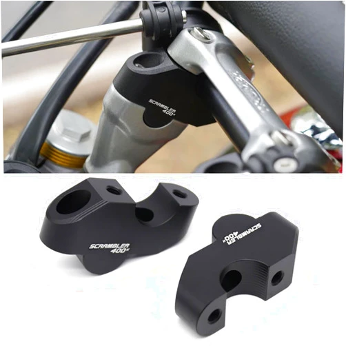 HZLXNXQ For Speed 400 Speed400 Scrambler 400X Scrambler400x accesories handlebar stem 2024 Improve comfortable sitting posture (Scrambler 400X)