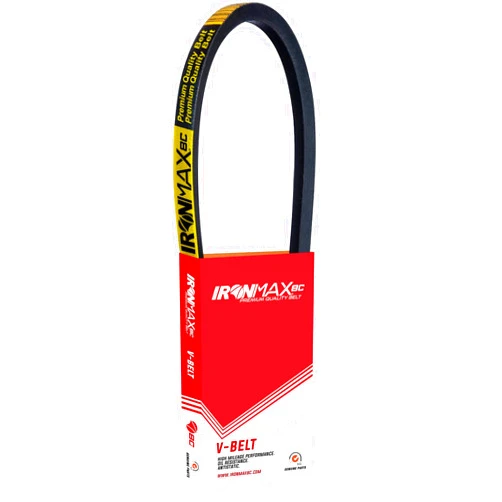IRONMAX 8C V Belt A58 / 4L600 Classic Wrapped, Industrial Rubber Band Drive Conveyor Belt, 1/2