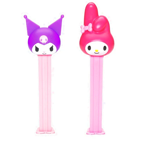 PEZ Hello Kitty Candy Dispenser Gift Set | My Melody and Kuromi Hello-Kitty Dispensers | Hello Kitty PEZ Dispensers Gift With EXTRA Candy Refills | Hello Kitty Party Favors, Grab Bags