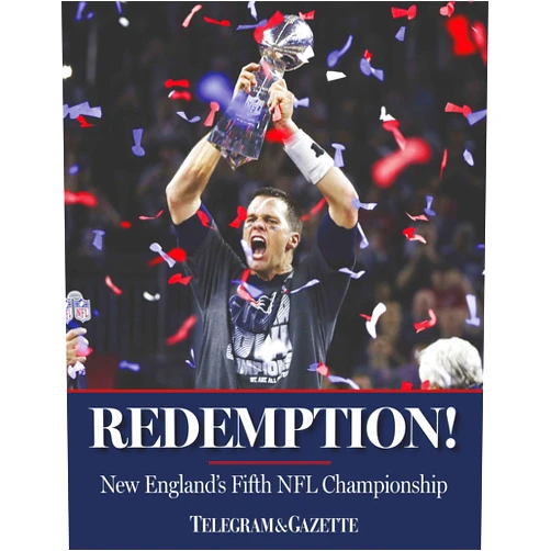 Worcester Telegraph/Gatehouse Media Redemption! New England's 5th NFL Championship