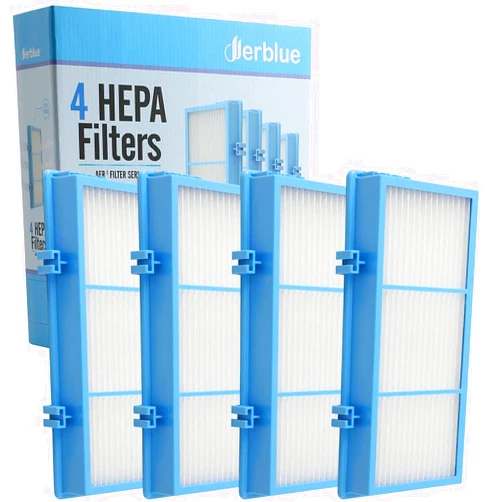 DerBlue 4pcs Replacement HEPA Filters for Holmes AER1 Type Total Air Filter,for HAPF30AT andHAP242-NUC,Total Air Filter Replacement Filters for HAPF30AT