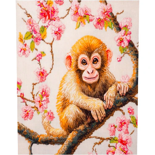 Amcdjkery Embroidery Cross Stitch Kit – 16x20 Inch – Ideal for Beginners – Includes All Necessary Supplies,247