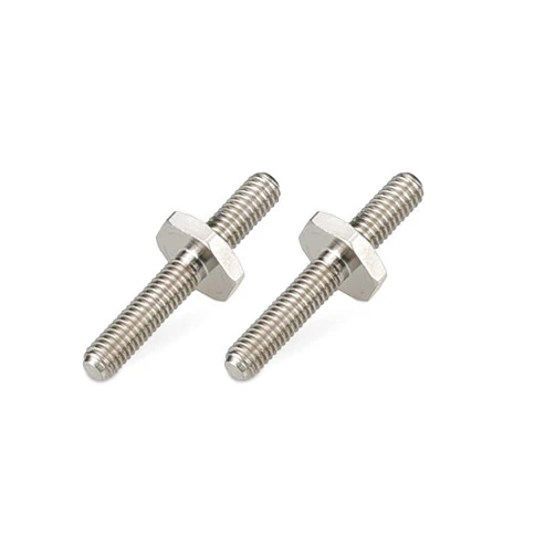 J Concepts Inc. Titanium Battery Cradle Stand-Off 2pc JCO2909 Elec Car/Truck Replacement Parts