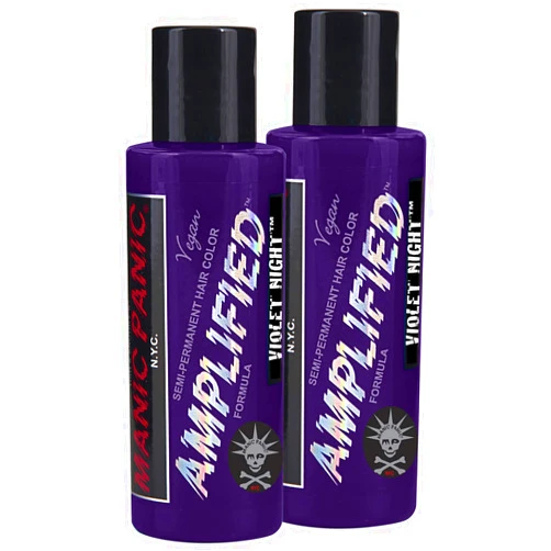 MANIC PANIC Violet Night Hair Color Amplified 2PK