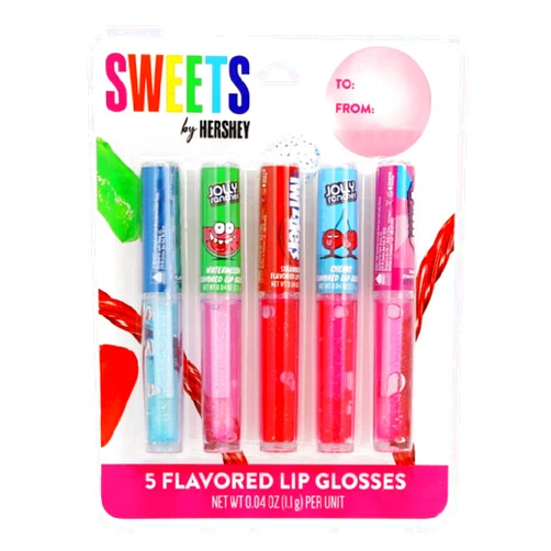 Taste Beauty 5-Piece Sweets by Hershey Flavored Lip Gloss