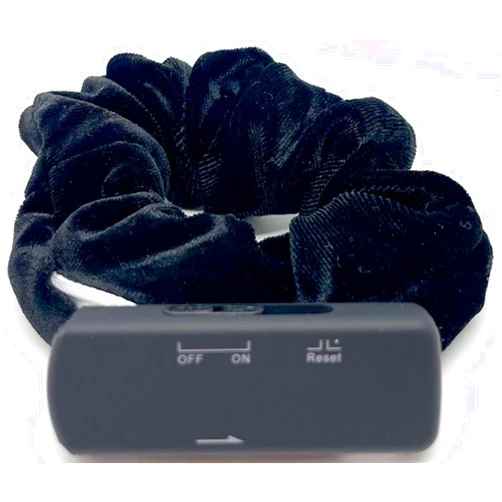 KJB Security Products D1425 Hair Tie Voice Recorder, 8GB Recording Storage, Long Record Time 140 Hours, Playback from The PC, Time Setting, 15 Hours of Battery Life, USB 2.0