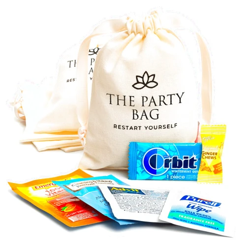 Hangover Treats 5 Pre-Filled Party Kit for Bachelorette Party Favors, Birthdays, Bridal Showers & Wedding Party Favors | 6 Pcs Premium Bulk Bachelorette Kit Supplies, Items & Bags for Adult Kit (5 Kits)