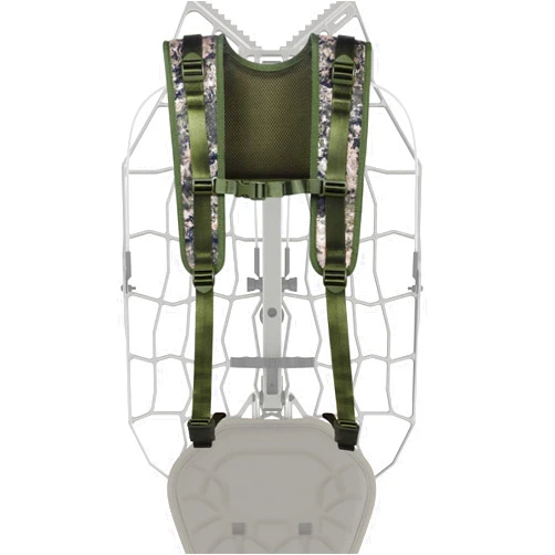 skiguard Universal Backpack System, Comfortable Tree Stand Transport System, Works Saddle Hunting Platform and Other Commercially Available Stands