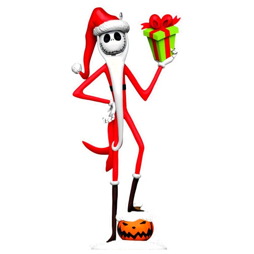 Hallmark Keepsake Christmas Ornament, Disney Tim Burton's The Nightmare Before Christmas Jack Skellington, Gifts for Disney Fans
