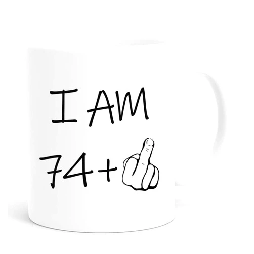 joey 75th Birthday Gift for Men, Funny 75th Birthday Gag Gift, I AM 7511 Ounces, Gift for 75th, 75 Years Old Mug for Him, Friend, Dad, Brother, Husband, Grandpa, Coworker