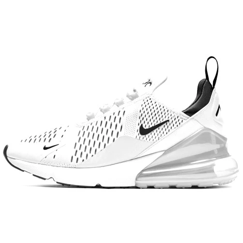 Nike Women's Air Max 270 Trail Shoes, Blanc White Black White 100, 7